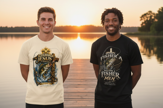Two Fisherman Shirt Models